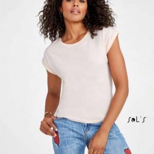 SOL'S MELBA WOMEN’S ROUND NECK T-SHIRT Pólók/T-Shirt