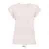 Creamy Pink SOL'S MELBA WOMEN’S ROUND NECK T-SHIRT Pólók/T-Shirt
