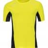 Neon Yellow SOL'S SYDNEY MEN - SHORT SLEEVE RUNNING T-SHIRT Sport