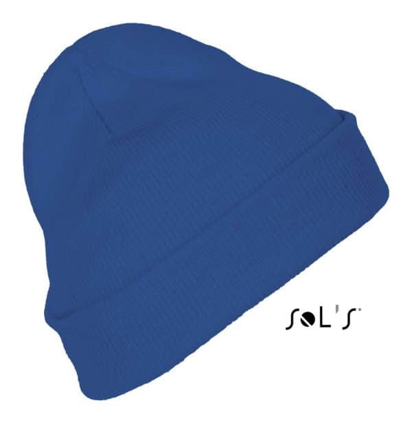 Royal Blue SOL'S PITTSBURGH - SOLID-COLOUR BEANIE WITH CUFFED DESIGN Sapkák