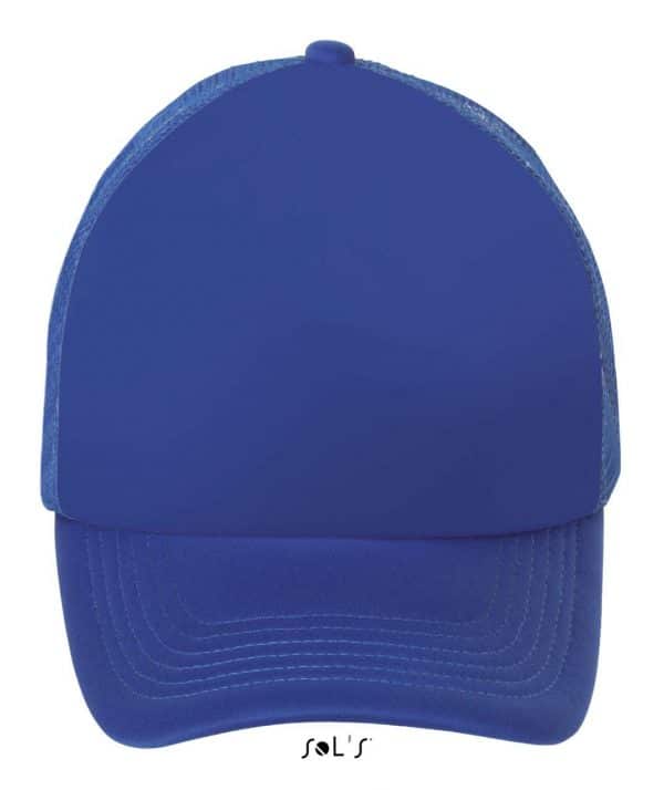 Royal Blue SOL'S BUBBLE - 5-PANEL MESH CAP Sapkák