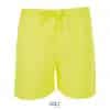 Neon Yellow SOL'S SANDY - MEN'S SWIM SHORTS Sport