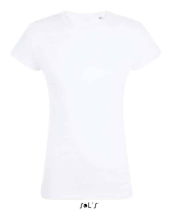 White SOL'S MAGMA WOMEN SUBLIMATION T-SHIRT Pólók/T-Shirt