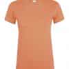 Apricot SOL'S REGENT WOMEN - ROUND COLLAR T-SHIRT Pólók/T-Shirt