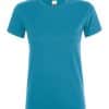 Aqua SOL'S REGENT WOMEN - ROUND COLLAR T-SHIRT Pólók/T-Shirt