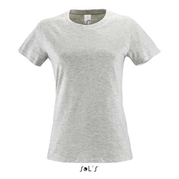 Ash SOL'S REGENT WOMEN - ROUND COLLAR T-SHIRT Pólók/T-Shirt