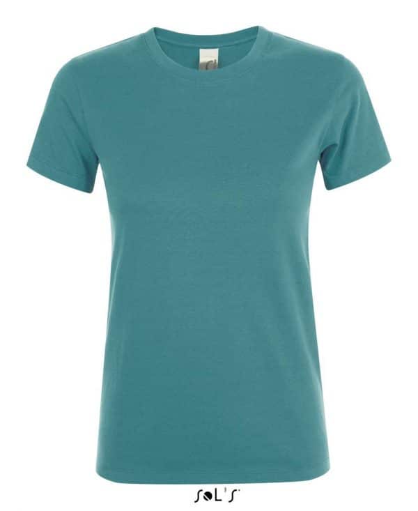 Duck Blue SOL'S REGENT WOMEN - ROUND COLLAR T-SHIRT Pólók/T-Shirt