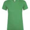 Kelly Green SOL'S REGENT WOMEN - ROUND COLLAR T-SHIRT Pólók/T-Shirt