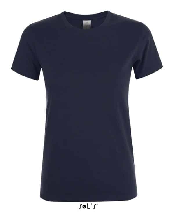 Denim SOL'S REGENT WOMEN - ROUND COLLAR T-SHIRT Pólók/T-Shirt