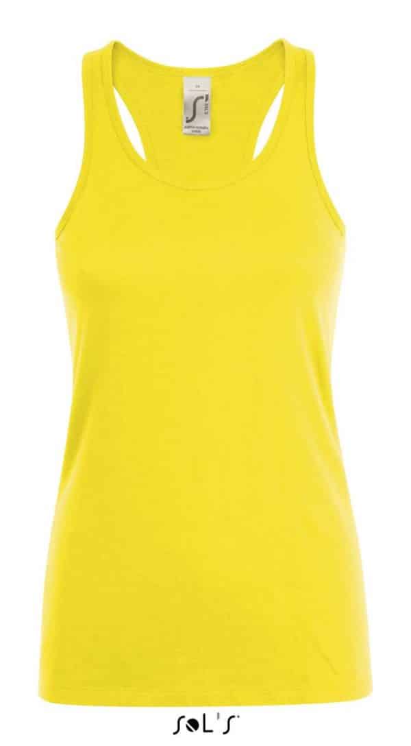 Lemon SOL'S JUSTIN WOMEN RACERBACK TANK TOP Pólók/T-Shirt