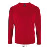 Red SOL'S SPORTY LSL MEN - LONG-SLEEVE SPORTS T-SHIRT Sport