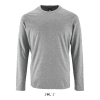 Grey Melange SOL'S IMPERIAL LSL MEN - LONG-SLEEVE T-SHIRT Pólók/T-Shirt