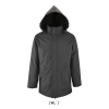 Charcoal Grey SOL'S ROBYN - UNISEX JACKET WITH PADDED LINING Kabátok