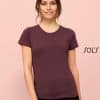 SOL'S REGENT FIT WOMEN ROUND COLLAR FITTED T-SHIRT Pólók/T-Shirt