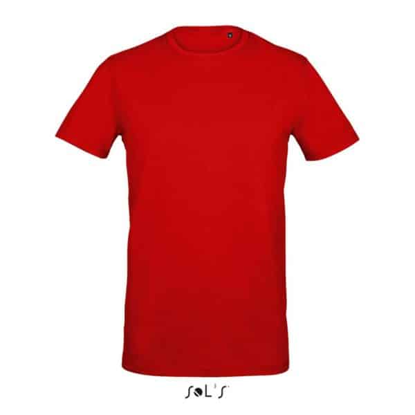 Red SOL'S MILLENIUM MEN - ROUND-NECK T-SHIRT Pólók/T-Shirt