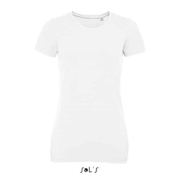 White SOL'S MILLENIUM WOMEN - ROUND-NECK T-SHIRT Pólók/T-Shirt