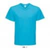 Aqua SOL'S VICTORY MEN'S V-NECK T-SHIRT Pólók/T-Shirt