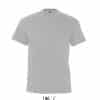 Grey Melange SOL'S VICTORY MEN'S V-NECK T-SHIRT Pólók/T-Shirt