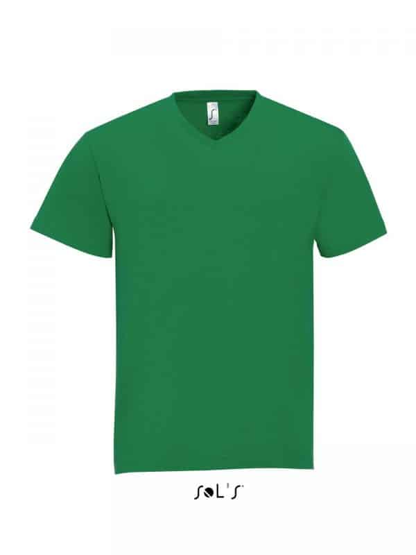Kelly Green SOL'S VICTORY MEN'S V-NECK T-SHIRT Pólók/T-Shirt