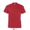 Red SOL'S VICTORY MEN'S V-NECK T-SHIRT Pólók/T-Shirt
