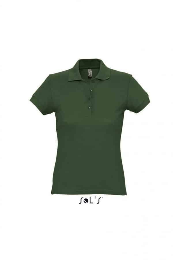 Golf Green SOL'S PASSION WOMEN'S POLO SHIRT Galléros pólók