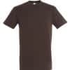 Chocolate SOL'S REGENT - UNISEX ROUND COLLAR T-SHIRT Pólók/T-Shirt