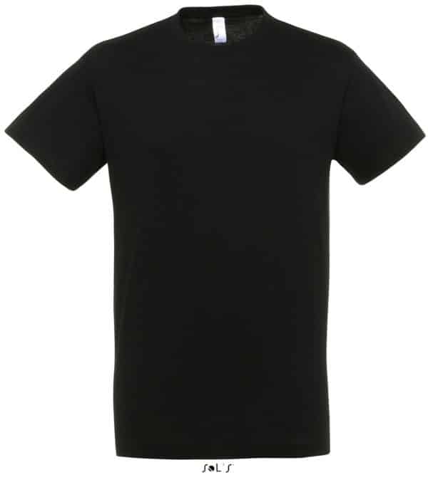 Deep Black SOL'S REGENT - UNISEX ROUND COLLAR T-SHIRT Pólók/T-Shirt