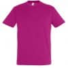 Fuchsia SOL'S REGENT - UNISEX ROUND COLLAR T-SHIRT Pólók/T-Shirt