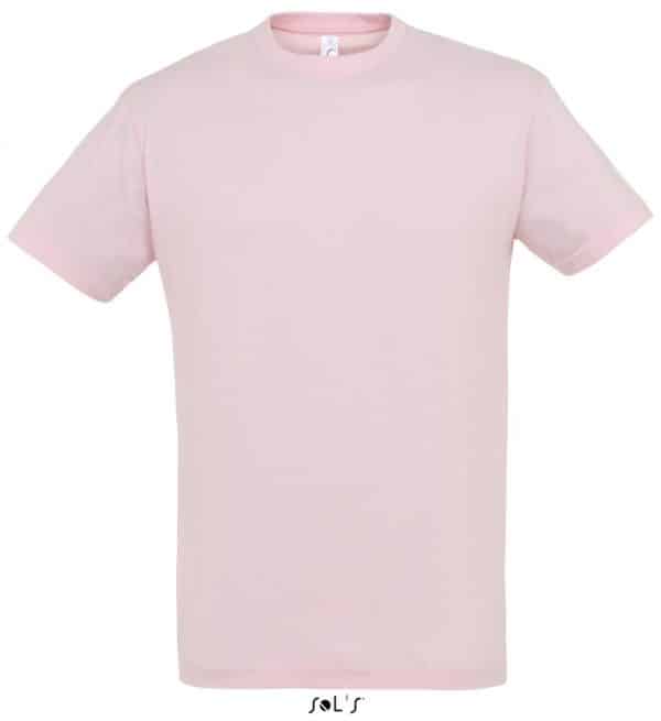 Pale Pink SOL'S REGENT - UNISEX ROUND COLLAR T-SHIRT Pólók/T-Shirt