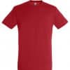 Red SOL'S REGENT - UNISEX ROUND COLLAR T-SHIRT Pólók/T-Shirt
