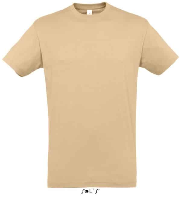 Sand SOL'S REGENT - UNISEX ROUND COLLAR T-SHIRT Pólók/T-Shirt