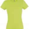 Apple Green SOL'S MISS WOMEN’S T-SHIRT Pólók/T-Shirt