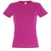 Fuchsia SOL'S MISS WOMEN’S T-SHIRT Pólók/T-Shirt