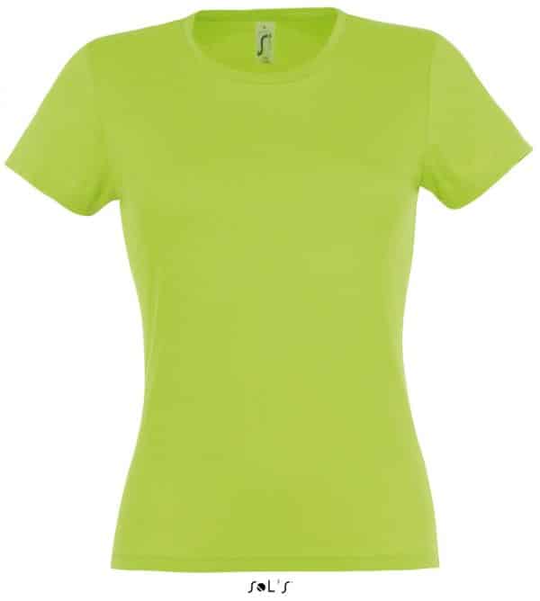 Lime SOL'S MISS WOMEN’S T-SHIRT Pólók/T-Shirt