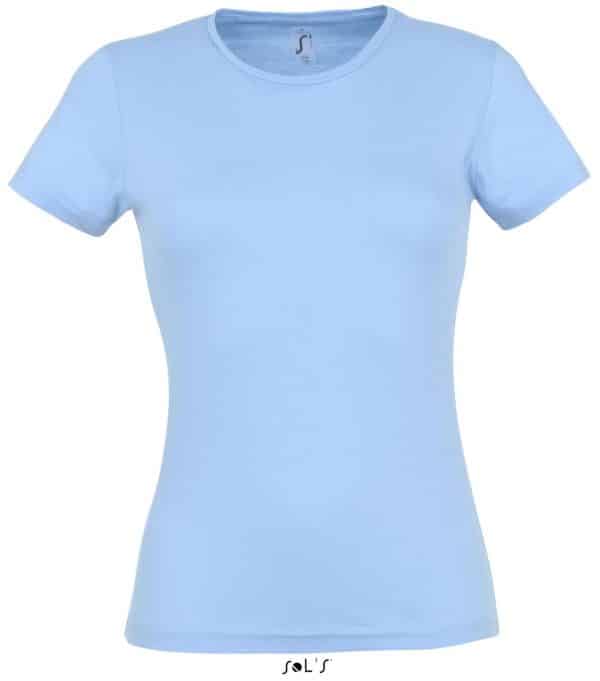 Sky Blue SOL'S MISS WOMEN’S T-SHIRT Pólók/T-Shirt