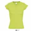 Apple Green SOL'S MOON WOMEN’S V-NECK T-SHIRT Pólók/T-Shirt