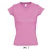 Orchid Pink SOL'S MOON WOMEN’S V-NECK T-SHIRT Pólók/T-Shirt