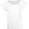 White SOL'S MARYLIN WOMEN’S SHORT SLEEVE LONG KIMONO T-SHIRT Pólók/T-Shirt