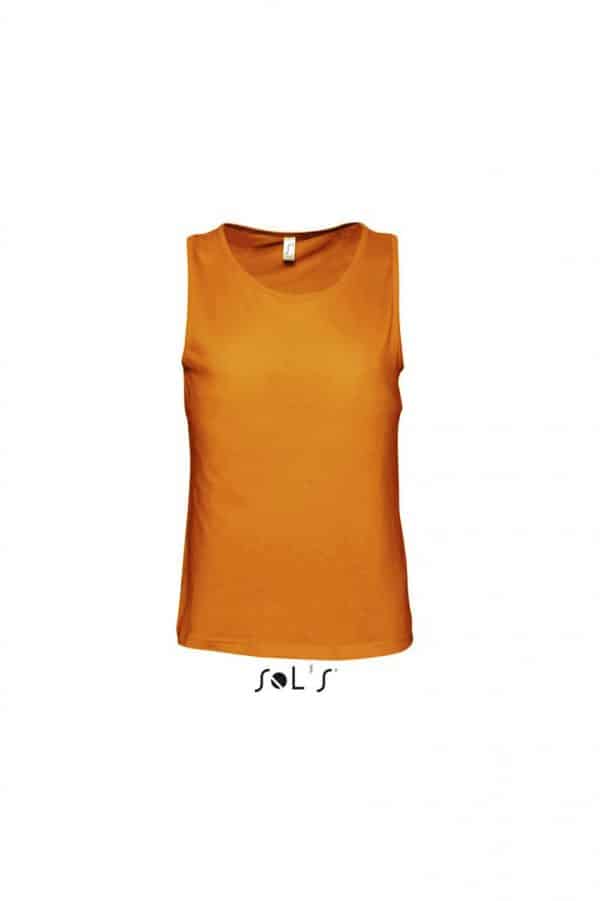 Orange SOL'S JUSTIN MEN'S TANK TOP Pólók/T-Shirt