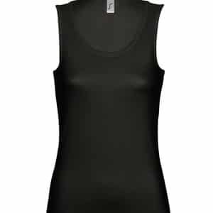 Deep Black SOL'S JANE WOMEN'S TANK TOP Pólók/T-Shirt