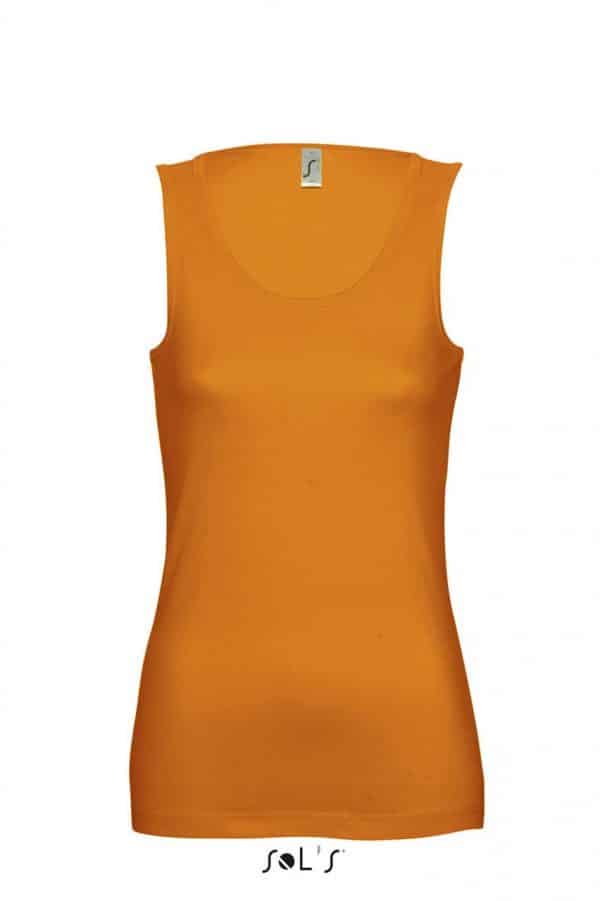 Orange SOL'S JANE WOMEN'S TANK TOP Pólók/T-Shirt