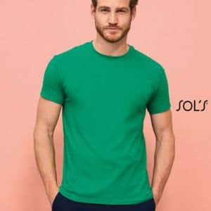 SOL'S IMPERIAL MEN ROUND COLLAR T-SHIRT Pólók/T-Shirt