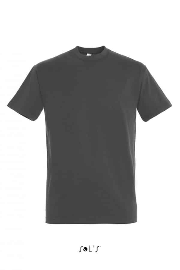 Mouse Grey SOL'S IMPERIAL MEN ROUND COLLAR T-SHIRT Pólók/T-Shirt