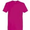 Fuchsia SOL'S IMPERIAL MEN ROUND COLLAR T-SHIRT Pólók/T-Shirt