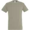 Khaki SOL'S IMPERIAL MEN ROUND COLLAR T-SHIRT Pólók/T-Shirt