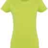 Apple Green SOL'S IMPERIAL WOMAN ROUND COLLAR T-SHIRT Pólók/T-Shirt