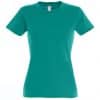 Emerald SOL'S IMPERIAL WOMAN ROUND COLLAR T-SHIRT Pólók/T-Shirt