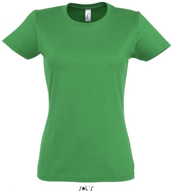 Kelly Green SOL'S IMPERIAL WOMAN ROUND COLLAR T-SHIRT Pólók/T-Shirt