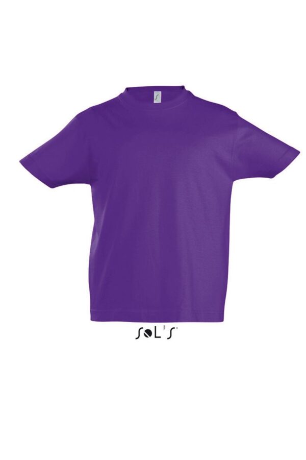 Dark Purple SOL'S IMPERIAL KIDS - ROUND NECK T-SHIRT Gyermek ruházat
