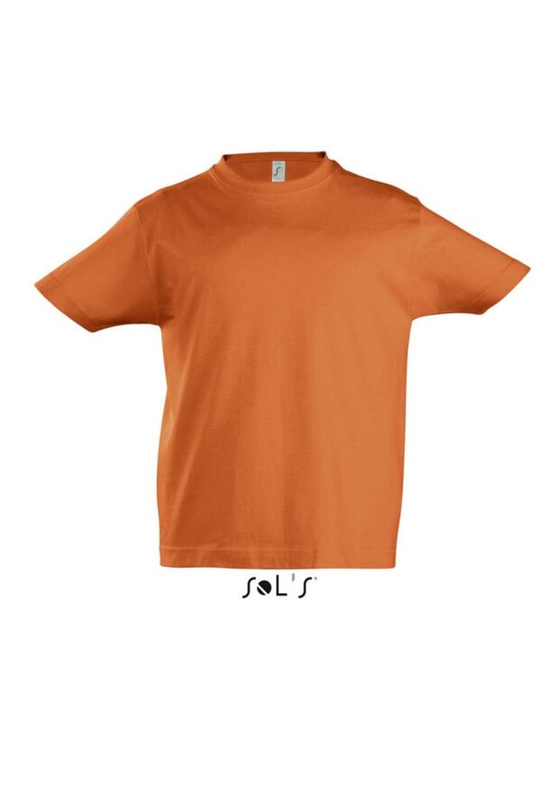 Orange SOL'S IMPERIAL KIDS - ROUND NECK T-SHIRT Gyermek ruházat